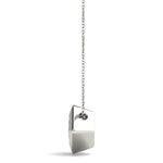 Load image into Gallery viewer, Solitaire Princess Cut Diamond Gold Pendant - Glamorous Diamond Gifts for Her
