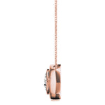 Load image into Gallery viewer, Brilliant Design Round Bezel Diamond Pendant for Her
