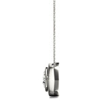 Load image into Gallery viewer, Brilliant Design Round Bezel Diamond Pendant for Her
