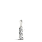 Load image into Gallery viewer, 3 Stone Round Diamond Pendant For Women
