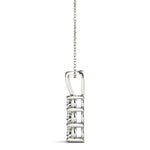 Load image into Gallery viewer, 3 Stone Round Diamond Pendant For Women
