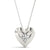 Heart Shaped Solitaire Pendant - Modern Jewelry Pendants for Women