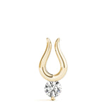 Load image into Gallery viewer, Gold Diamond Solitaire Pendant - Bold and Bright Gifts For Women
