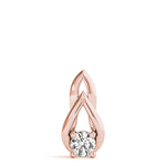 Load image into Gallery viewer, Minimalist and Sleek Four Prong Solitaire Pendant for Her
