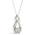Minimalist and Sleek Four Prong Solitaire Pendant for Her