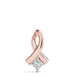 Load image into Gallery viewer, Modern Design Princess Cut Diamond Solitaire Pendant for Her
