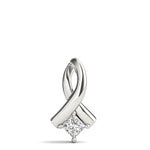 Load image into Gallery viewer, Modern Design Princess Cut Diamond Solitaire Pendant for Her
