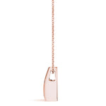 Load image into Gallery viewer, Bezel Set Round Diamond Solitaire Pendant - Luxury Gift for Women

