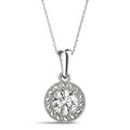 Solitaire Diamond Pendant For Women