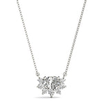Load image into Gallery viewer, Oval Halo Diamond Pendant for Women
