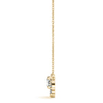 Load image into Gallery viewer, Oval Halo Diamond Pendant for Women
