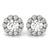 Halo Diamond Stud Earrings