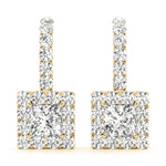 Load image into Gallery viewer, Halo Dangle Earrings For Women
