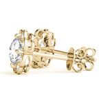 Load image into Gallery viewer, Floral Diamond Fashion Earrings
