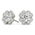 Floral Diamond Fashion Earrings