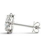 Load image into Gallery viewer, Floral Diamond Fashion Earrings
