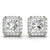Elegant Square Diamond Earrings