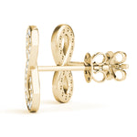 Load image into Gallery viewer, Eternal Infinity Diamond Stud Earrings
