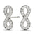 Eternal Infinity Diamond Stud Earrings