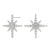 Starburst Diamond Earrings