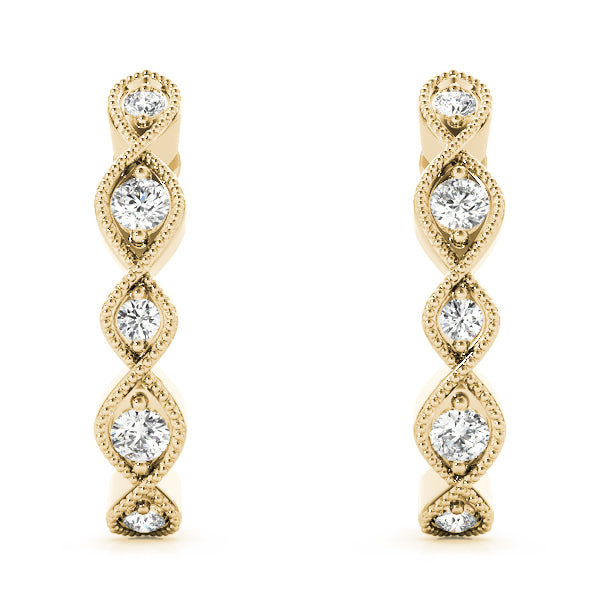 J Hoop Fashion Earrings For Women