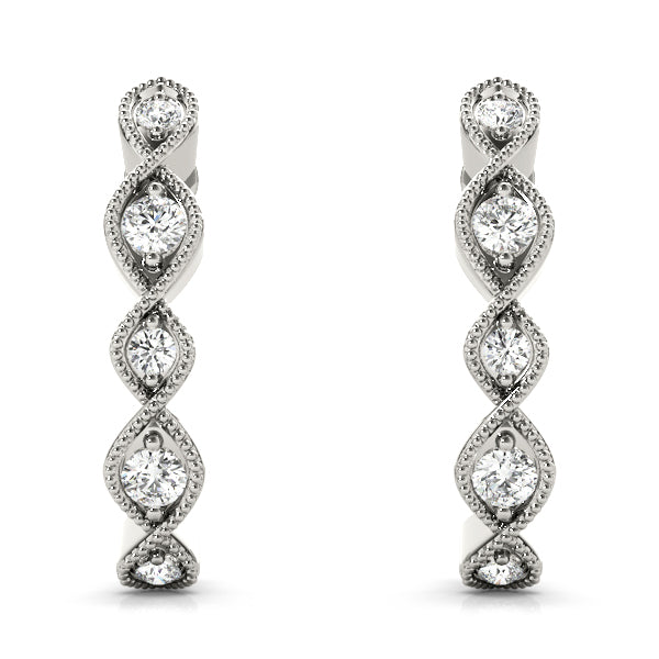 J Hoop Fashion Earrings For Women