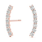 Load image into Gallery viewer, 7-Stone Earring Jackets
