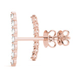 Load image into Gallery viewer, 7-Stone Earring Jackets
