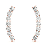 Load image into Gallery viewer, 7-Stone Earring Jackets
