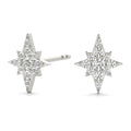 Celestial Radiance Star Diamond Studs