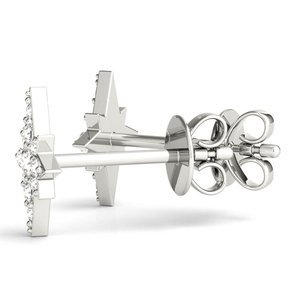 Celestial Radiance Star Diamond Studs