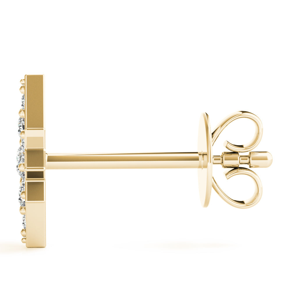 Celestial Radiance Star Diamond Studs