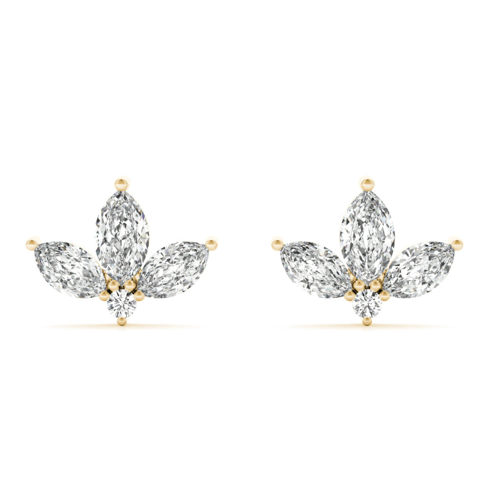 Marquise Diamond Fashion Earrings For Women
