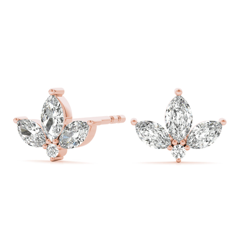 Marquise Diamond Fashion Earrings For Women