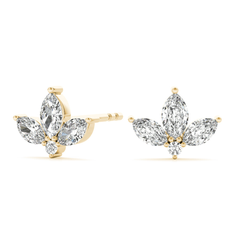 Marquise Diamond Fashion Earrings For Women