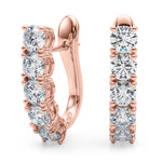Load image into Gallery viewer, Hoop Earrings With Omega Backs
