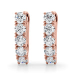 Load image into Gallery viewer, Hoop Earrings With Omega Backs
