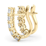Load image into Gallery viewer, Hoop Earrings With Omega Backs
