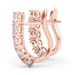 Load image into Gallery viewer, Hoop Earrings With Omega Backs
