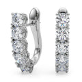 Hoop Earrings With Omega Backs