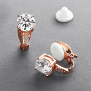 Romantic Rose-Gold Plated Studs