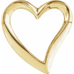 Load image into Gallery viewer, Fashionable Women Open Heart Slide Pendant

