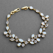 Opal Stone Bridal Bracelet