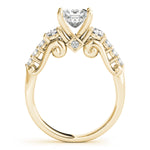 Load image into Gallery viewer, Round Cut Three Stone Engagement Ring
