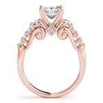 Load image into Gallery viewer, Round Cut Three Stone Engagement Ring
