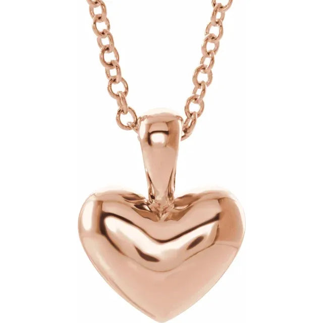 Whimsy Youth Heart Necklace