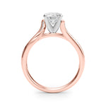 Load image into Gallery viewer, Elegant Multi Row Round Diamond Engagement Ring
