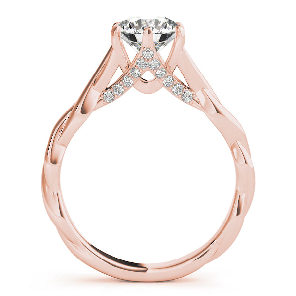 Round Solitaire Engagement Ring