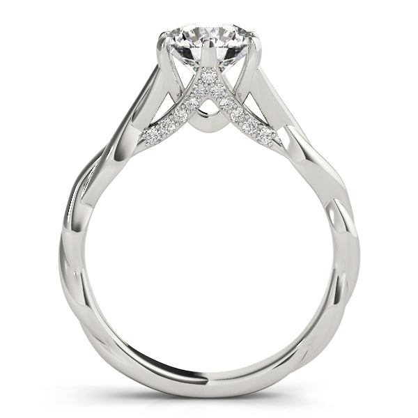 Round Solitaire Engagement Ring