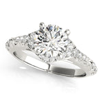 Load image into Gallery viewer, Round Diamond Halo Engagement Ring
